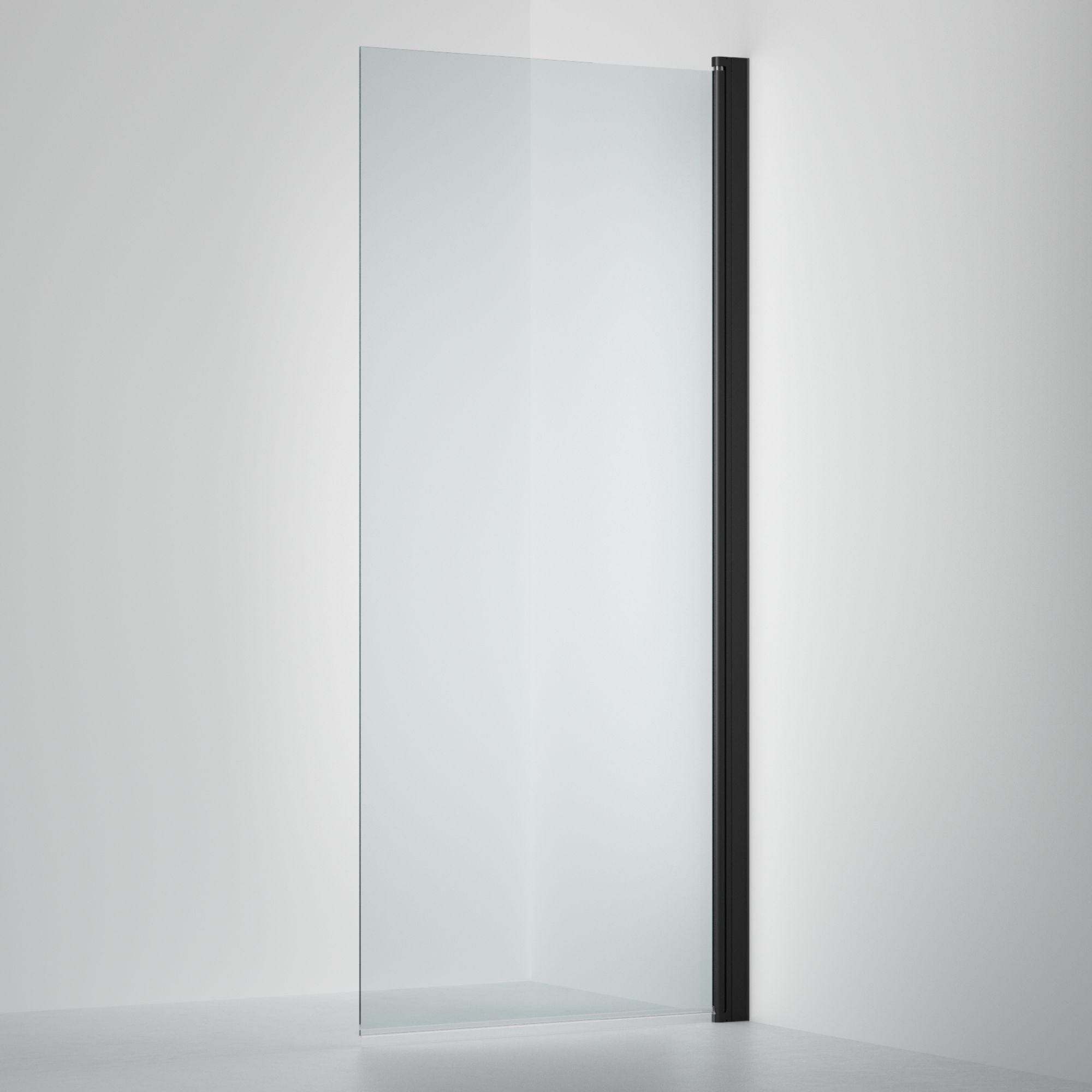 INR Dusjdør LINC 19 Original Måltilpasset Svart matt / Måltilpasset / Klart glass INR Iconic Nordic Rooms Dusjdør INR-51902100