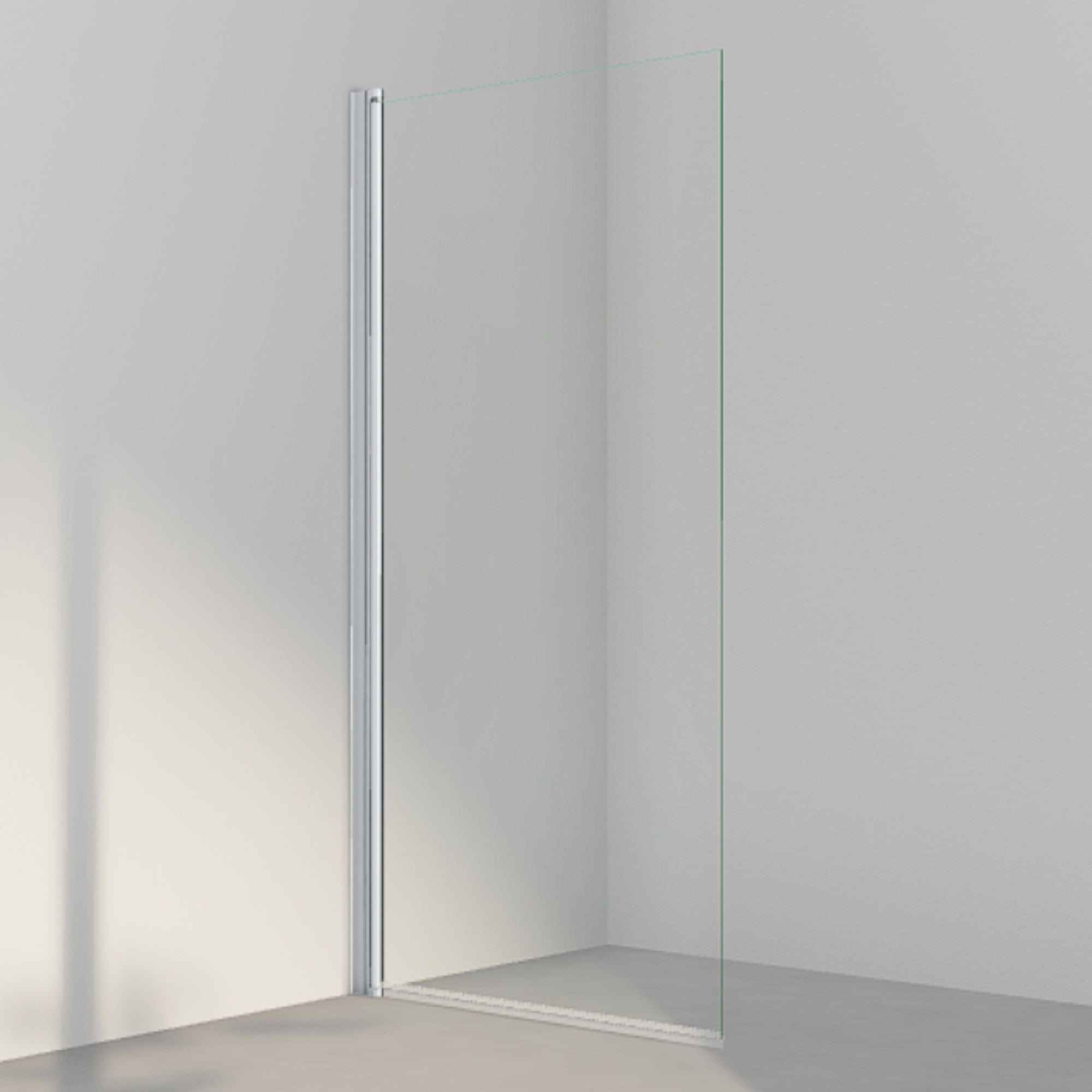 INR Dusjdør LINC 19 Original Matt aluminium / 99,5cm / Klart glass INR Iconic Nordic Rooms Dusjdør INR-51902910