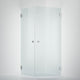 INR Dusjhjørne ARC 12 Original Krom / 80x80cm / Timeless klart glass INR Iconic Nordic Rooms Dusjhjørne INR-11211588