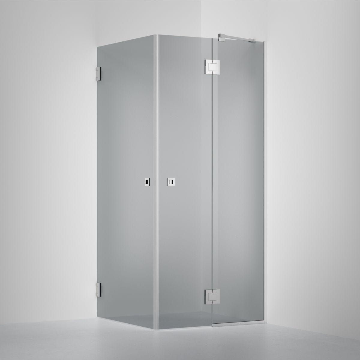 INR Dusjhjørne ARC 14 Frame Måltilpasset Krom / Måltilpasset / Grått glass INR Iconic Nordic Rooms Dusjhjørne INR-114103300