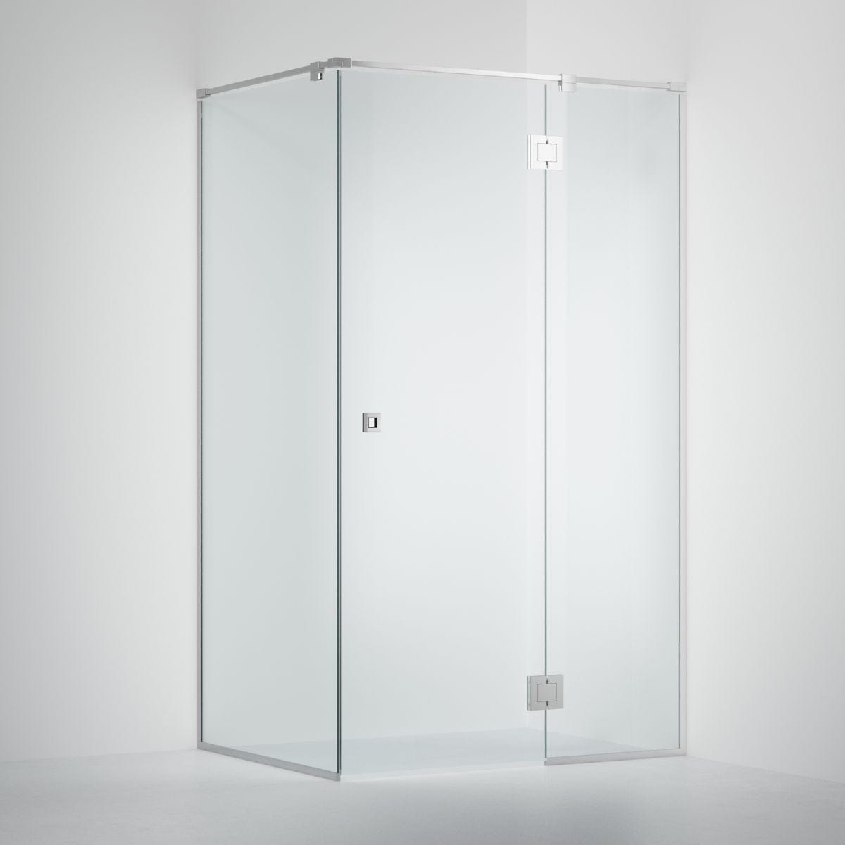 INR Dusjhjørne ARC 15 Frame Måltilpasset Krom / Måltilpasset / Klart glass INR Iconic Nordic Rooms Dusjhjørne INR-115102300