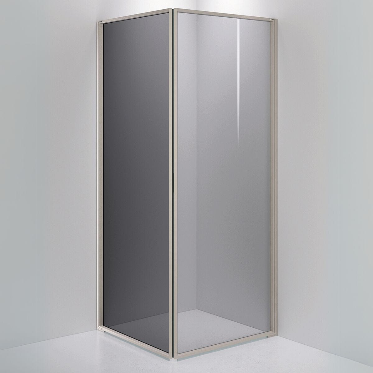 INR Dusjhjørne EDGE 12 900x900 mm / Stone / Grått glass INR Iconic Nordic Rooms Dusjhjørne INR-212003499