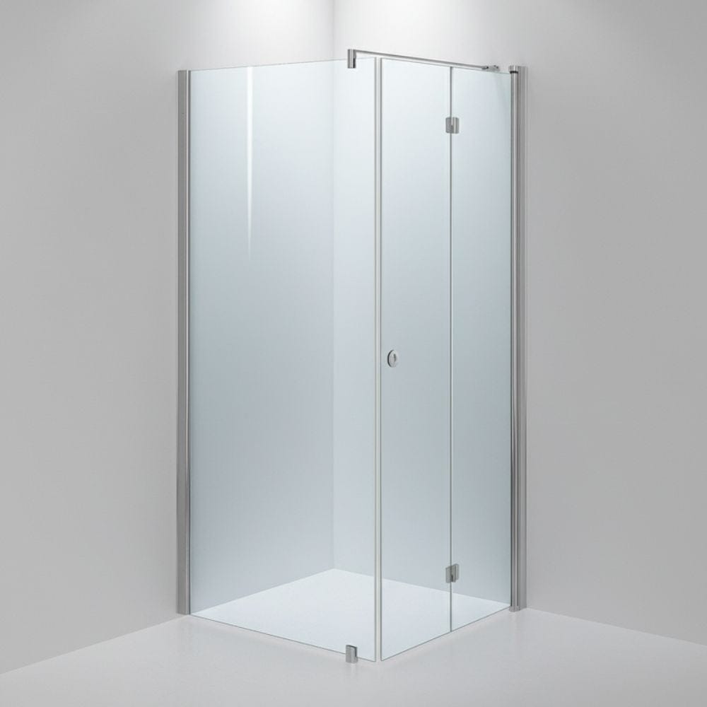 INR Dusjhjørne LINC 13 Flex Måltilpasset Krom / Måltilpasset - høyre / Klart glass INR Iconic Nordic Rooms Dusjhjørne INR-513402300
