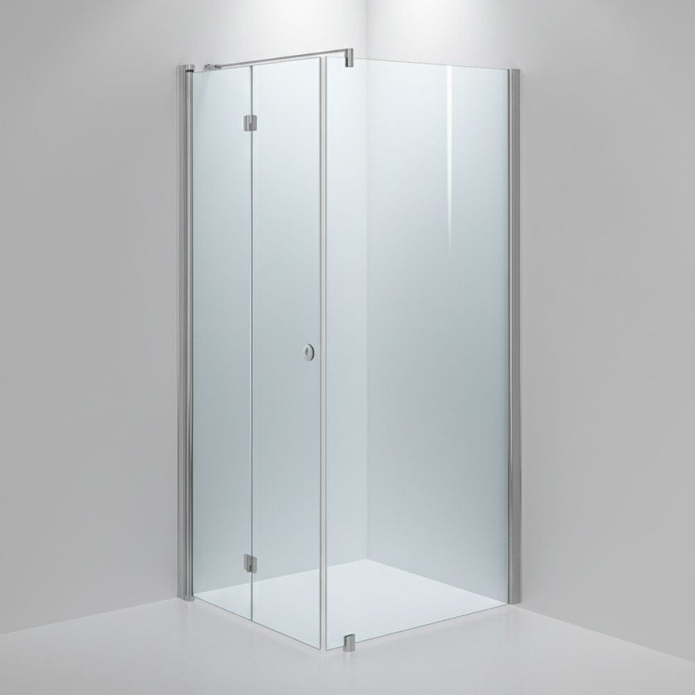INR Dusjhjørne LINC 13 Flex Måltilpasset Krom / Måltilpasset - venstre / Klart glass INR Iconic Nordic Rooms Dusjhjørne INR-513302300