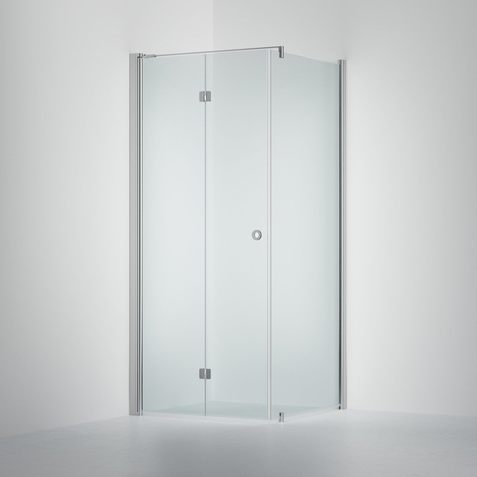 INR Dusjhjørne LINC 13 Flex Original Krom / 70x70cm / Venstre hengslet INR Iconic Nordic Rooms Dusjhjørne INR-513302377