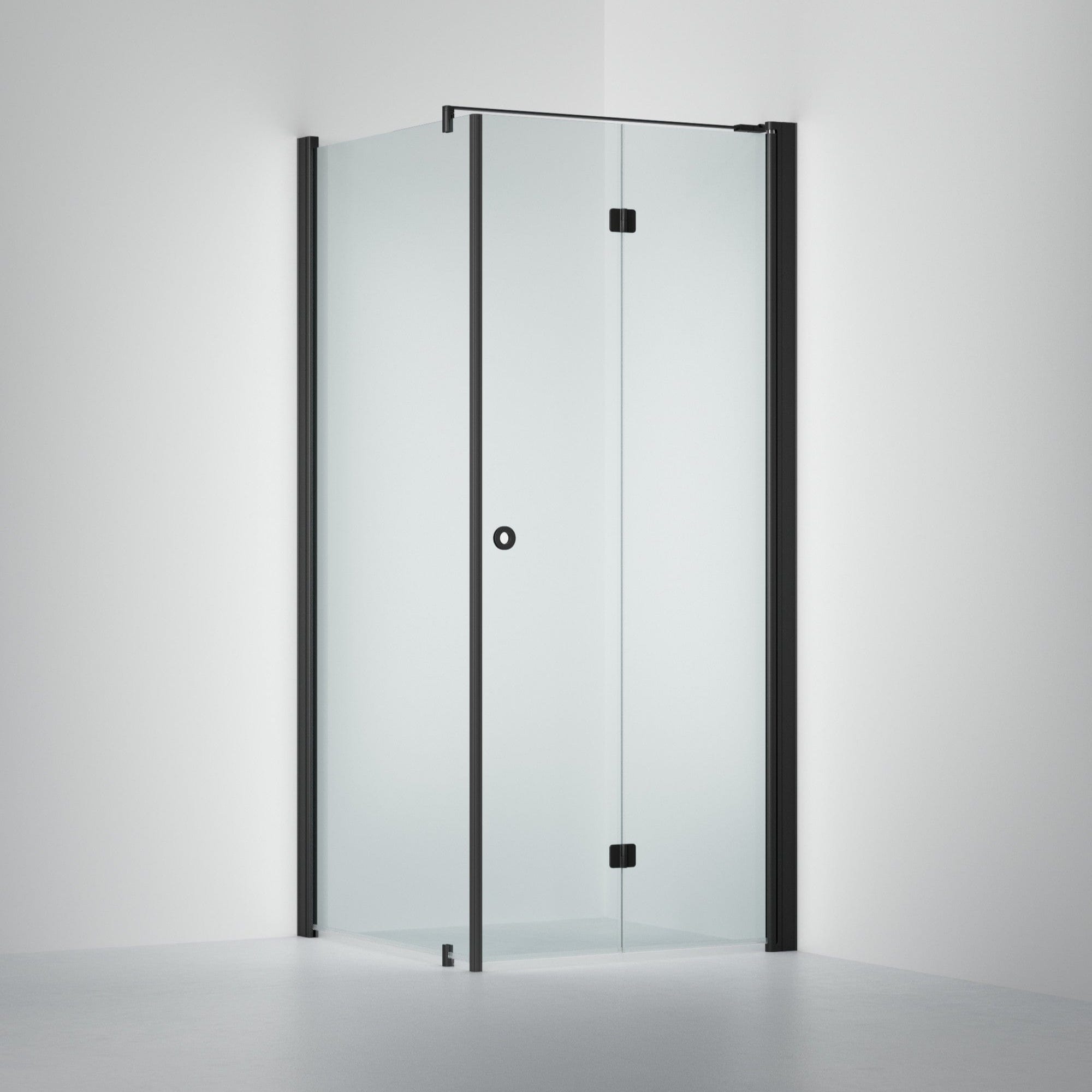 INR Dusjhjørne LINC 13 Flex Original Svart matt / 70x70cm / Høyre hengslet INR Iconic Nordic Rooms Dusjhjørne INR-513402177