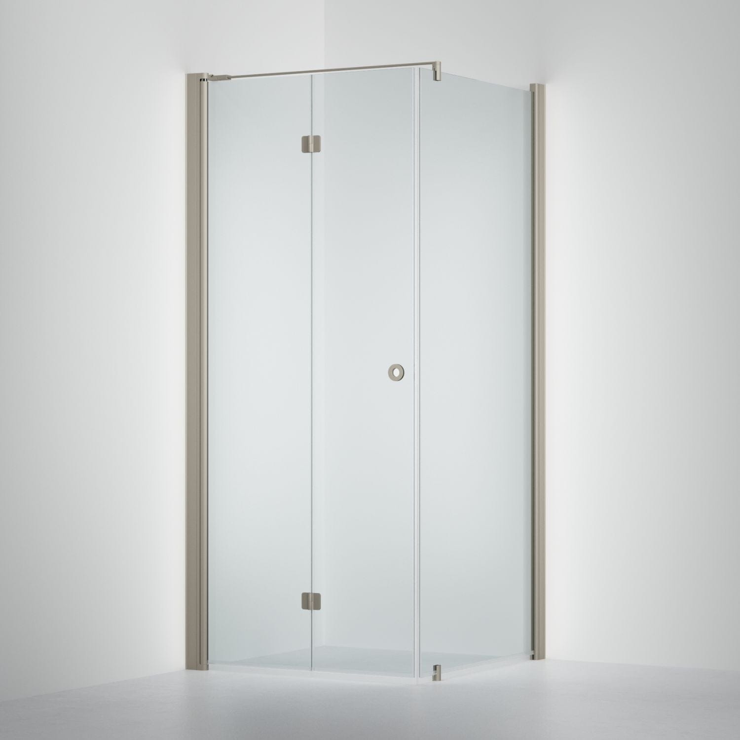 INR Dusjhjørne LINC 13 Flex Standardmål Stone / 70x70cm / Venstre hengslet INR Iconic Nordic Rooms Dusjhjørne INR-513302477