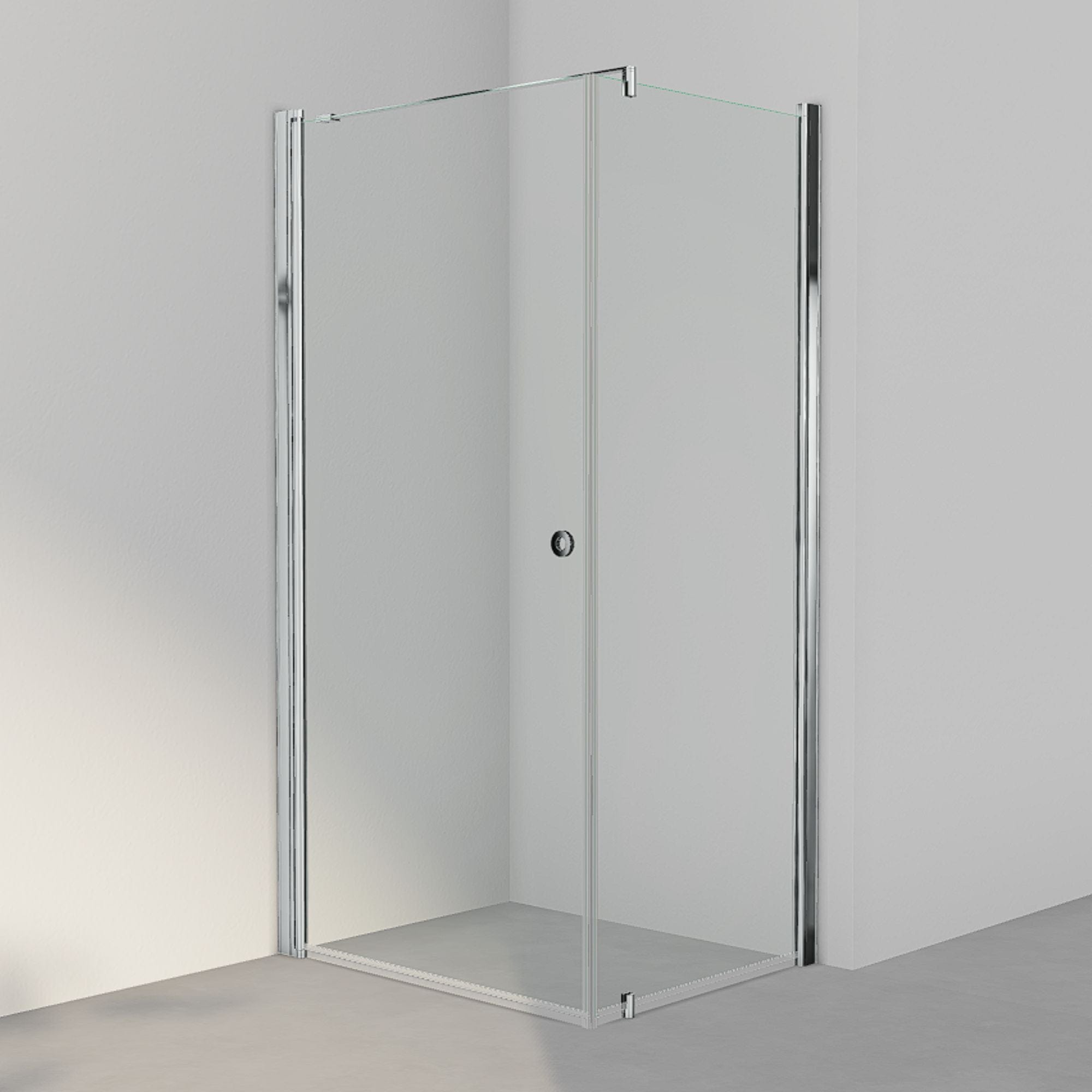 INR Dusjhjørne LINC 13 Original Krom / 100x80cm / Klart glass INR Iconic Nordic Rooms Dusjhjørne INR-51302318