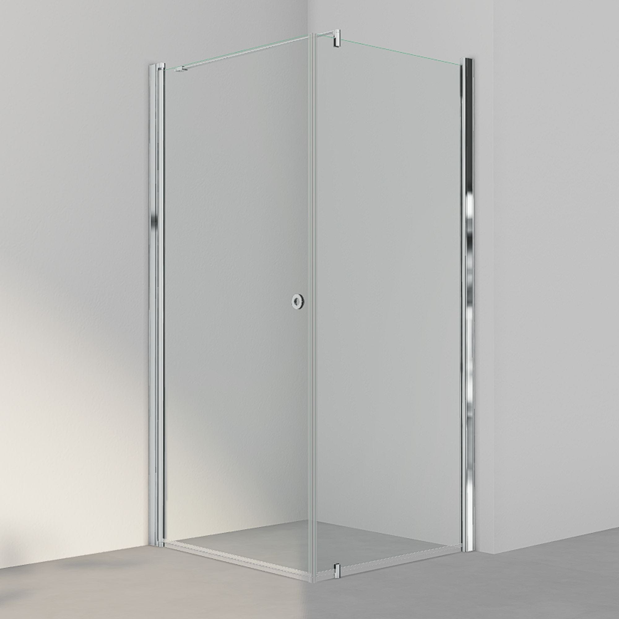 INR Dusjhjørne LINC 13 Original Krom / 100x90cm / Klart glass INR Iconic Nordic Rooms Dusjhjørne INR-51302319