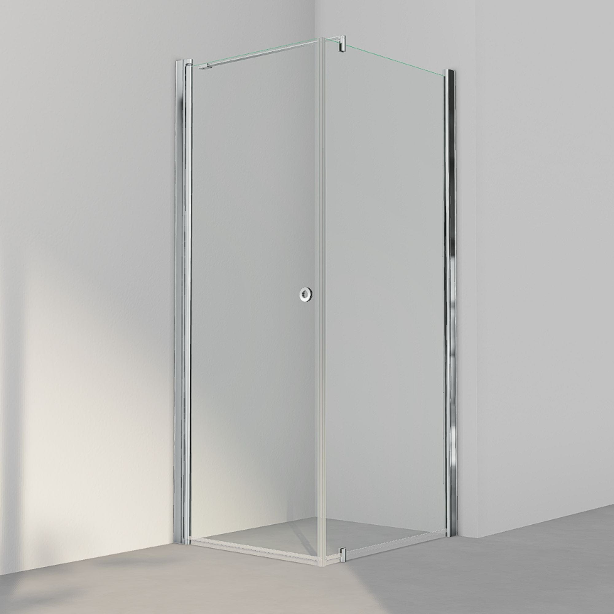 INR Dusjhjørne LINC 13 Original Krom / 80x90cm / Klart glass INR Iconic Nordic Rooms Dusjhjørne INR-51302389