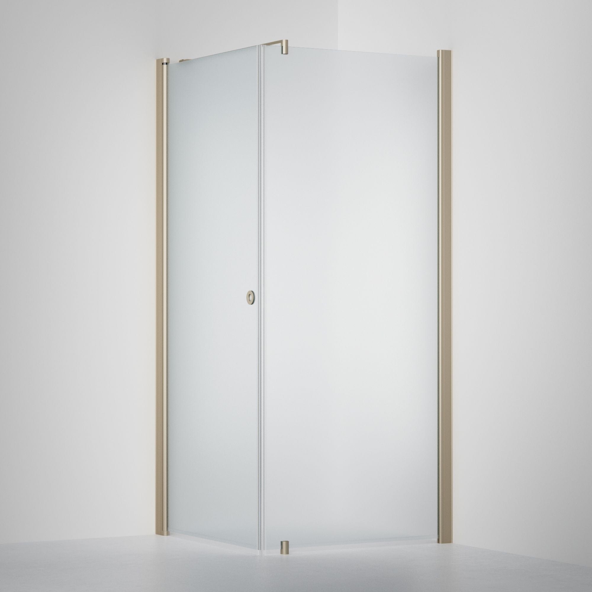 INR Dusjhjørne LINC 13 Original Måltilpasset Stone / Måltilpasset - venstre / Frostet glass INR Iconic Nordic Rooms Dusjhjørne INR-513110400