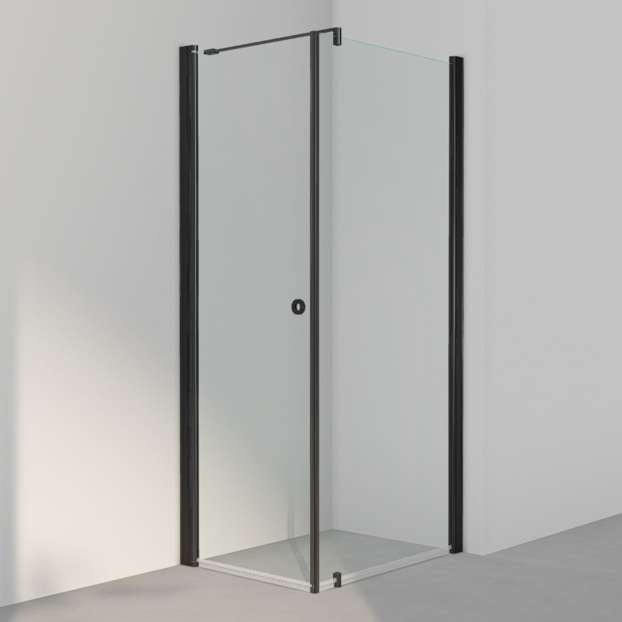 INR Dusjhjørne LINC 13 Original Svart matt / 70x90cm / Klart glass INR Iconic Nordic Rooms Dusjhjørne INR-51302179