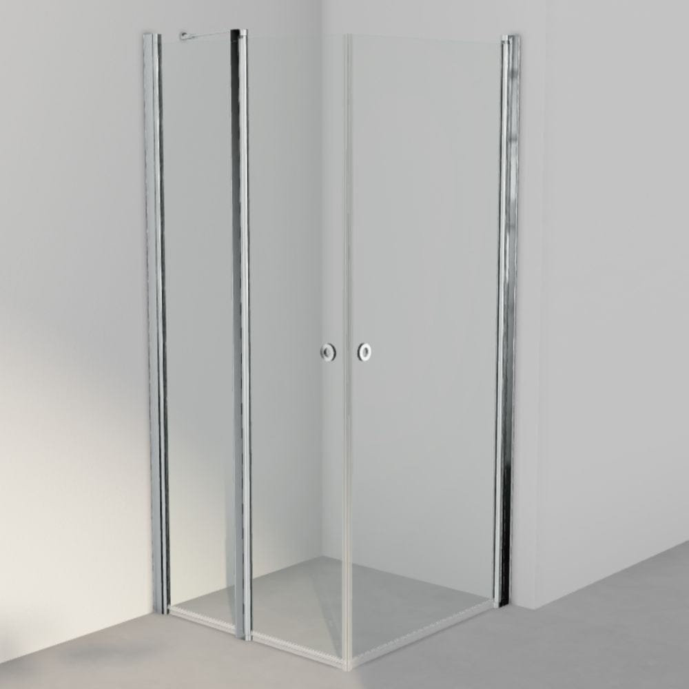 INR Dusjhjørne LINC 14 Original Måltilpasset Krom / Måltilpasset - høyre / Timeless klart glass INR Iconic Nordic Rooms Dusjhjørne INR-514211300