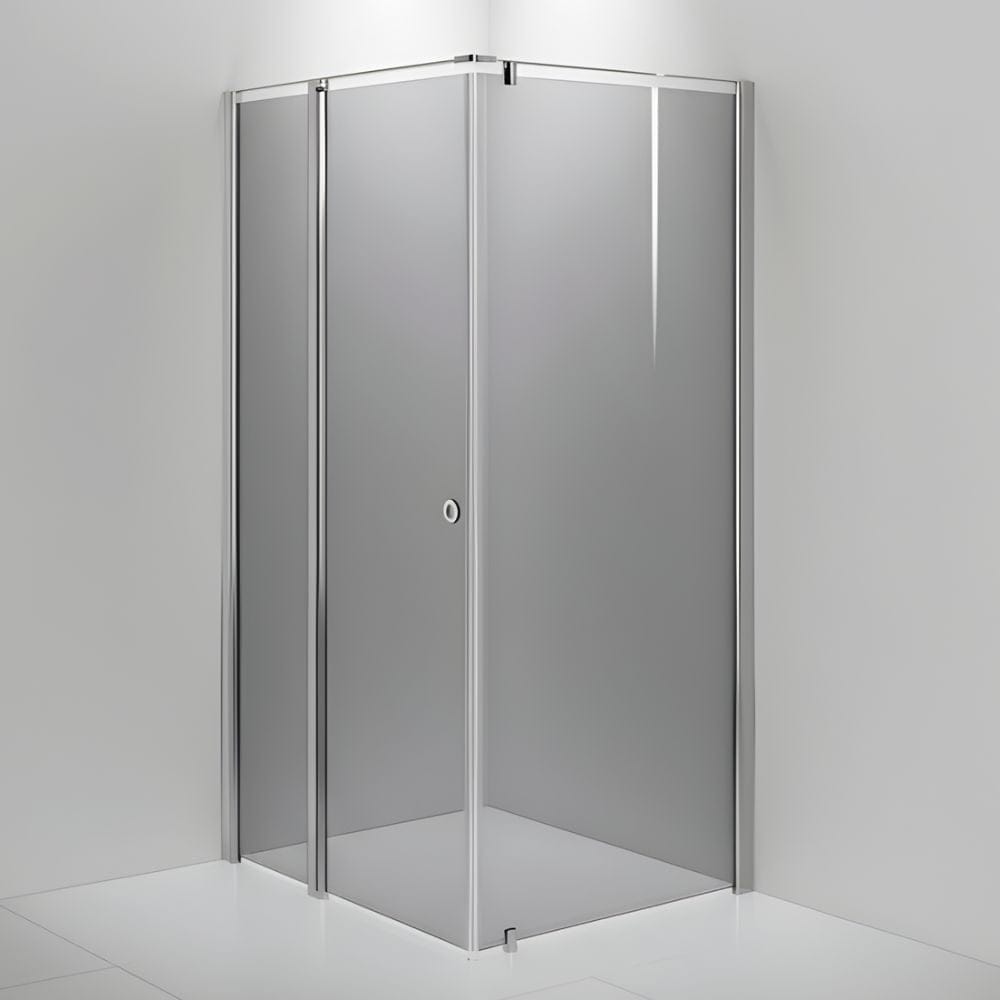 INR Dusjhjørne LINC 15 Original Måltilpasset Krom / Måltilpasset - venstre / Grått glass INR Iconic Nordic Rooms Dusjhjørne INR-515103300