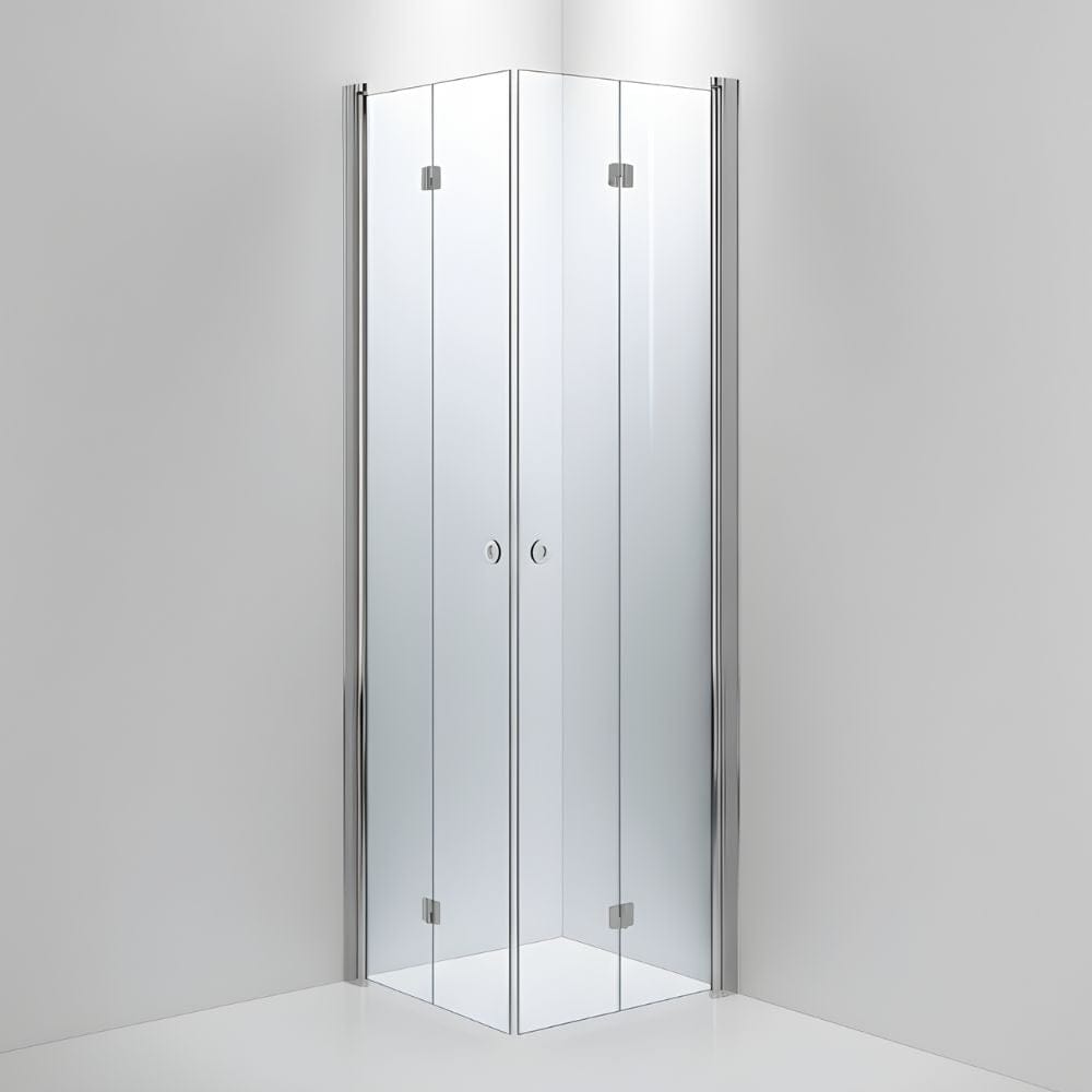 INR Dusjhjørne LINC Angel Flex Standardmål Krom / 70x70cm / Klart glass INR Iconic Nordic Rooms Dusjhjørne INR-512102377