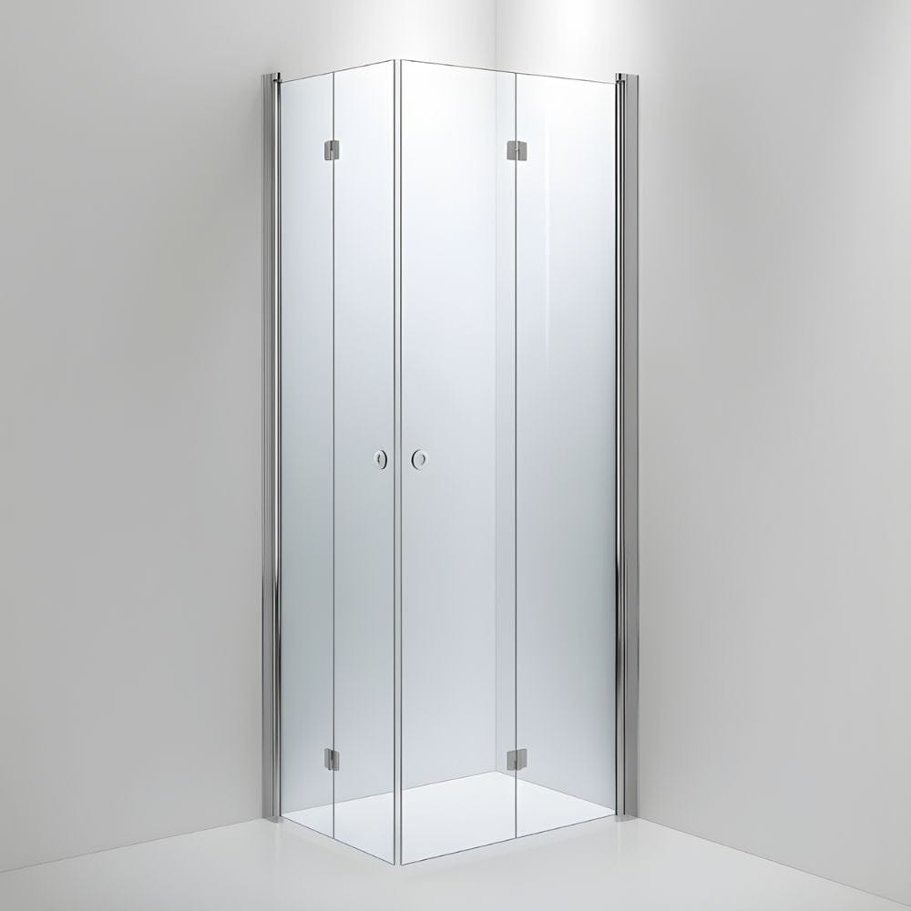 INR Dusjhjørne LINC Angel Flex Standardmål Krom / 70x90cm / Klart glass INR Iconic Nordic Rooms Dusjhjørne INR-512102379