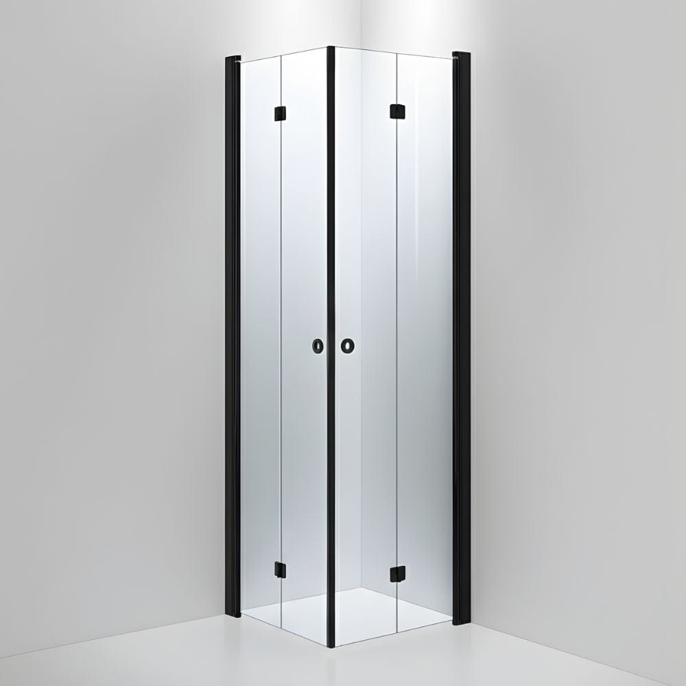 INR Dusjhjørne LINC Angel Flex Standardmål Svart matt / 70x70cm / Klart glass INR Iconic Nordic Rooms Dusjhjørne INR-512102177