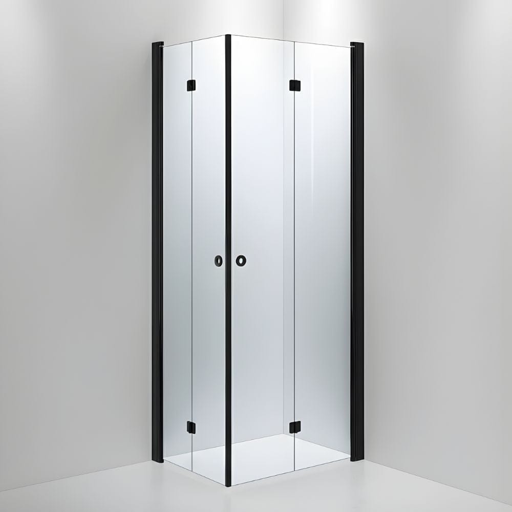 INR Dusjhjørne LINC Angel Flex Standardmål Svart matt / 70x90cm / Klart glass INR Iconic Nordic Rooms Dusjhjørne INR-512102179