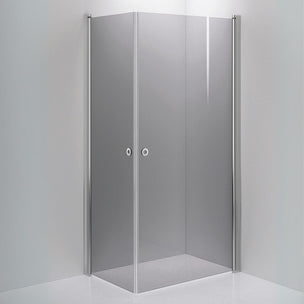 INR Dusjhjørne LINC ANGEL Grått Glass