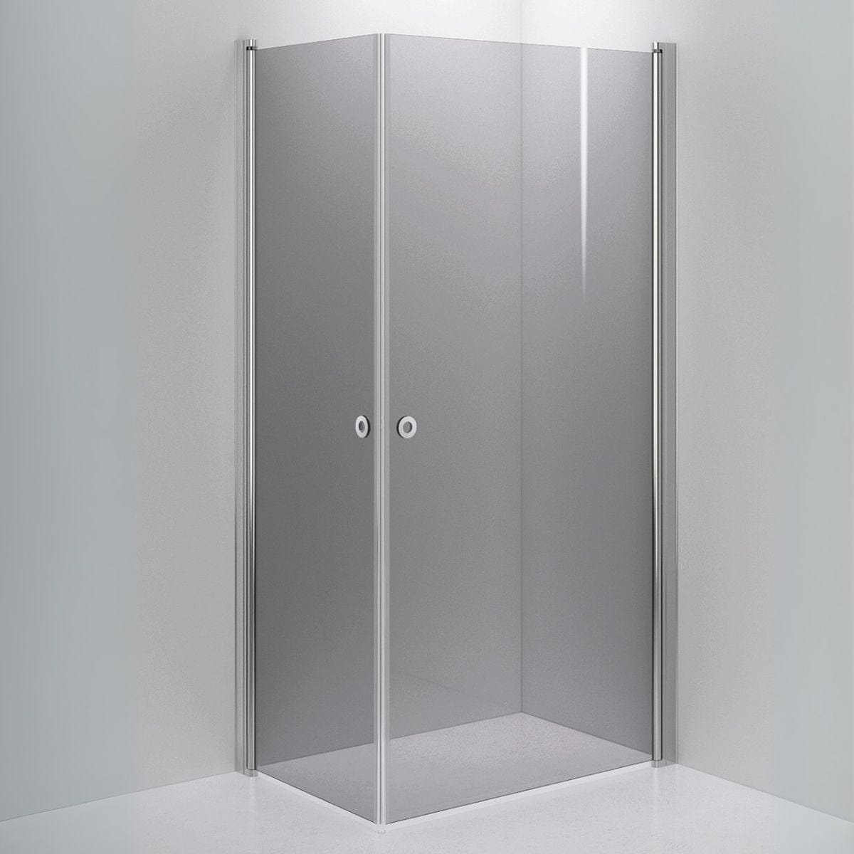 INR Dusjhjørne LINC ANGEL Grått Glass Krom / 70x100cm / Grått glass INR Iconic Nordic Rooms Dusjhjørne INR-51203371