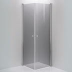 INR Dusjhjørne LINC ANGEL Grått Glass