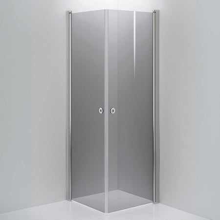 INR Dusjhjørne LINC ANGEL Grått Glass