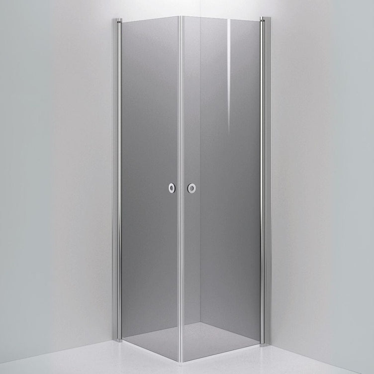 INR Dusjhjørne LINC ANGEL Grått Glass