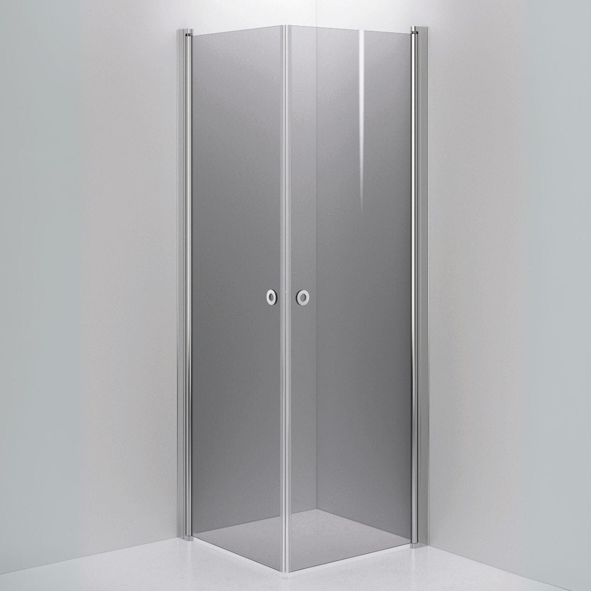 INR Dusjhjørne LINC ANGEL Grått Glass Krom / 70x70cm / Grått glass INR Iconic Nordic Rooms Dusjhjørne INR-51203377