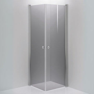 INR Dusjhjørne LINC ANGEL Grått Glass