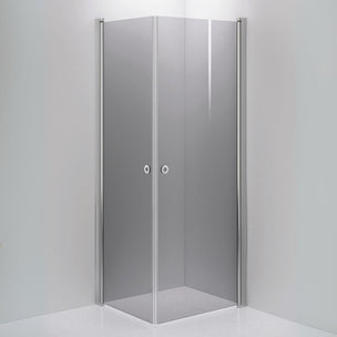 INR Dusjhjørne LINC ANGEL Grått Glass