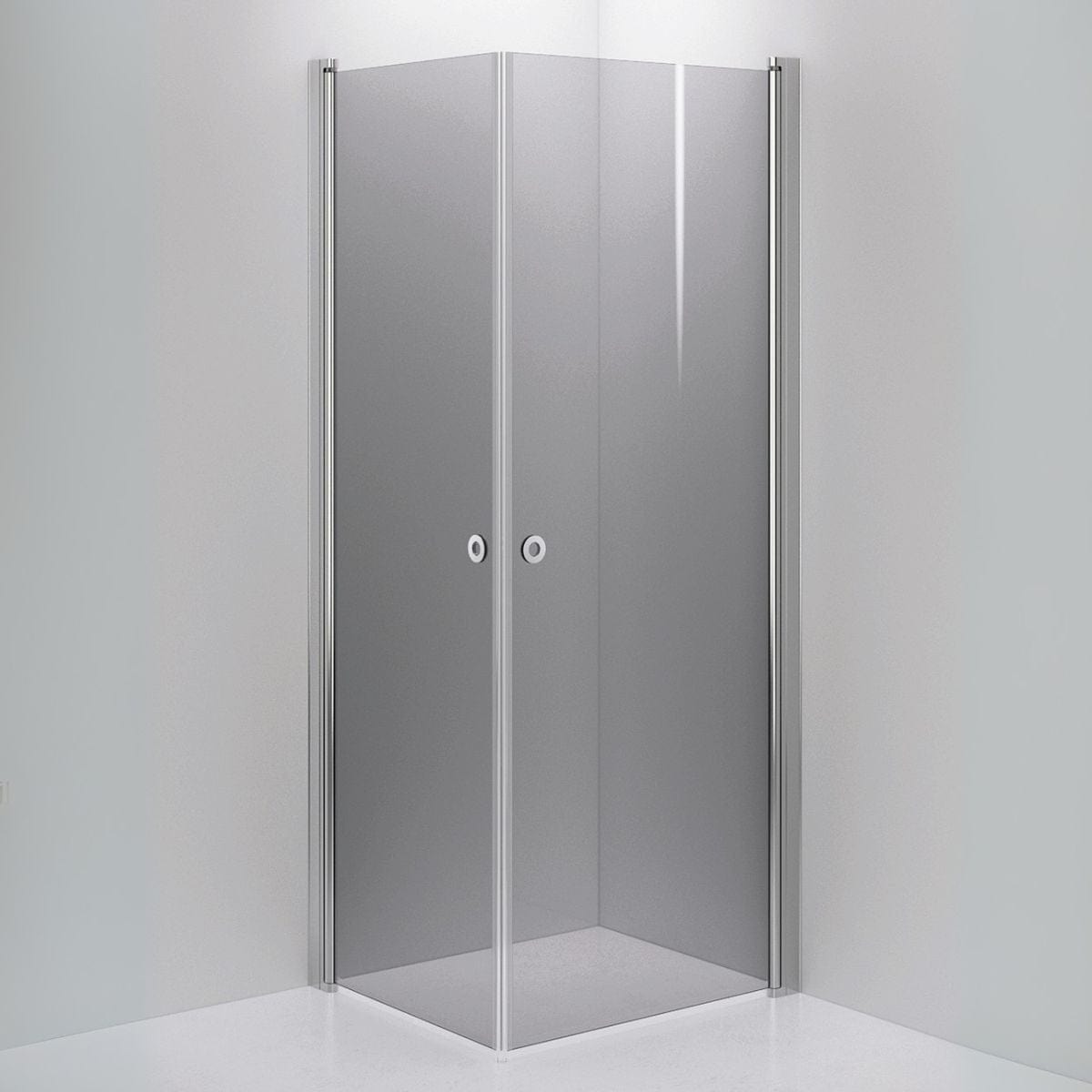 INR Dusjhjørne LINC ANGEL Grått Glass Krom / 70x80cm / Grått glass INR Iconic Nordic Rooms Dusjhjørne INR-51203378