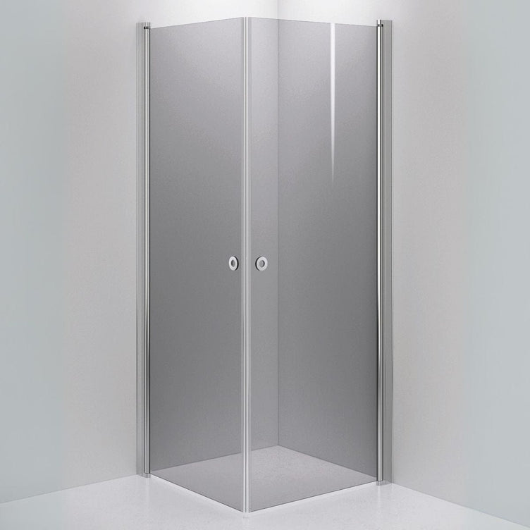 INR Dusjhjørne LINC ANGEL Grått Glass