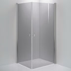 INR Dusjhjørne LINC ANGEL Grått Glass