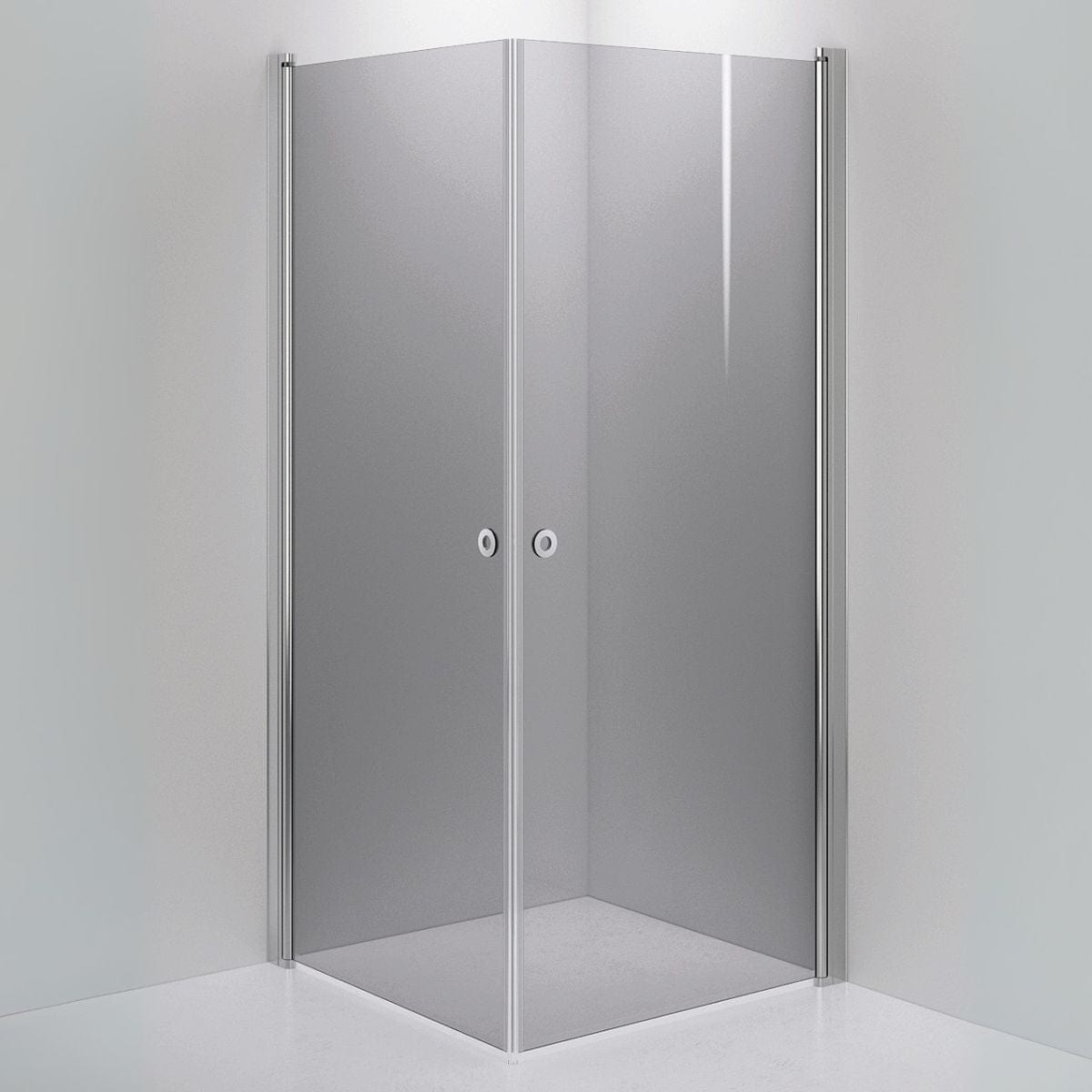 INR Dusjhjørne LINC ANGEL Grått Glass Krom / 90x90cm / Grått glass INR Iconic Nordic Rooms Dusjhjørne INR-51203399
