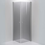 INR Dusjhjørne LINC ANGEL Grått Glass