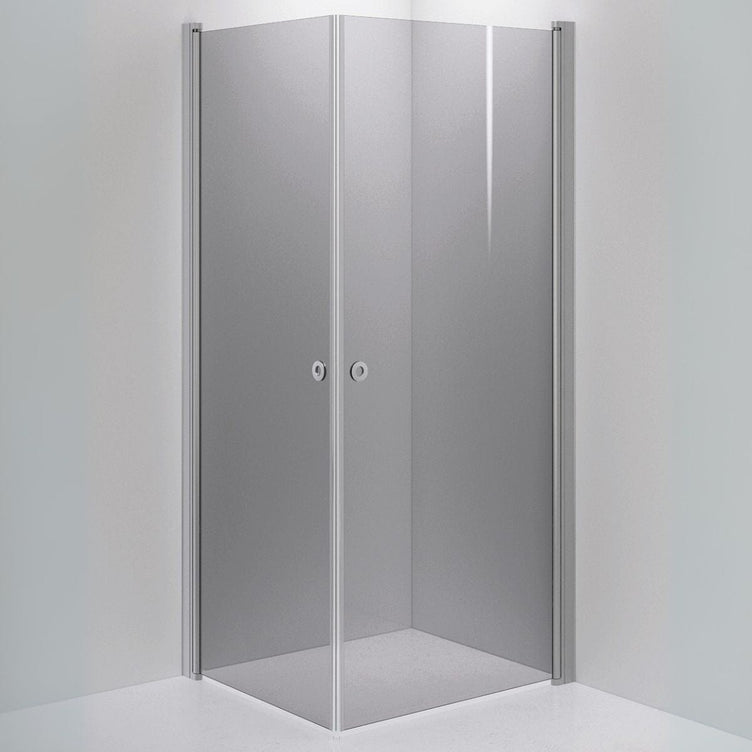 INR Dusjhjørne LINC ANGEL Grått Glass