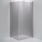 INR Dusjhjørne LINC ANGEL Grått Glass