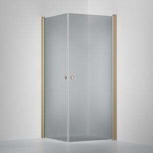 INR Dusjhjørne LINC ANGEL Grått Glass