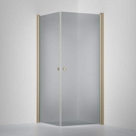 INR Dusjhjørne LINC ANGEL Grått Glass