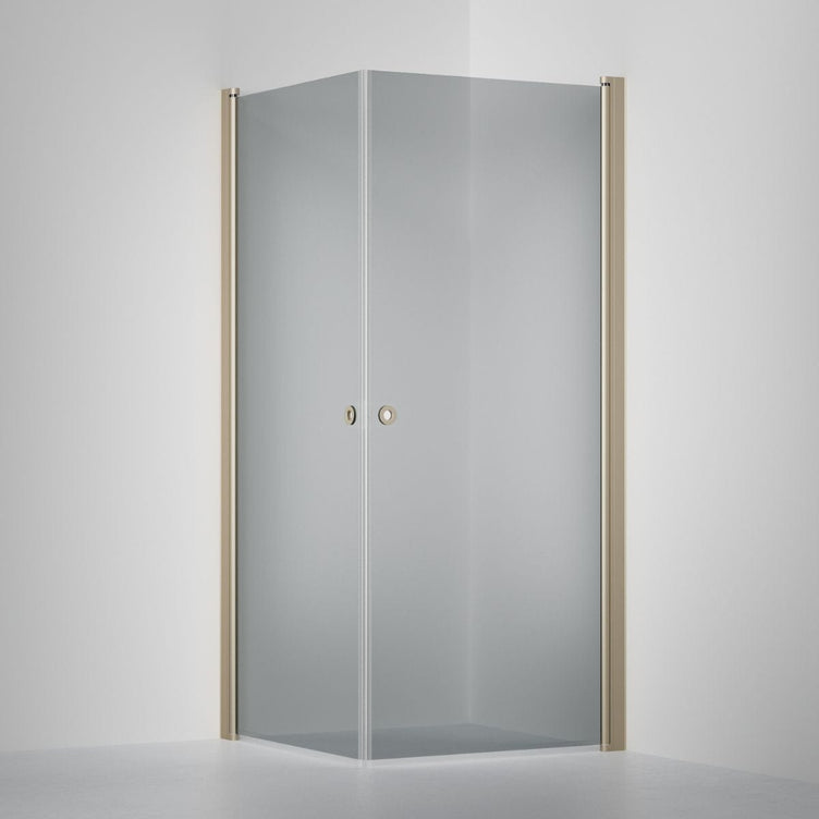 INR Dusjhjørne LINC ANGEL Grått Glass