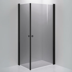 INR Dusjhjørne LINC ANGEL Grått Glass