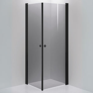 INR Dusjhjørne LINC ANGEL Grått Glass