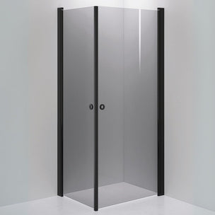 INR Dusjhjørne LINC ANGEL Grått Glass