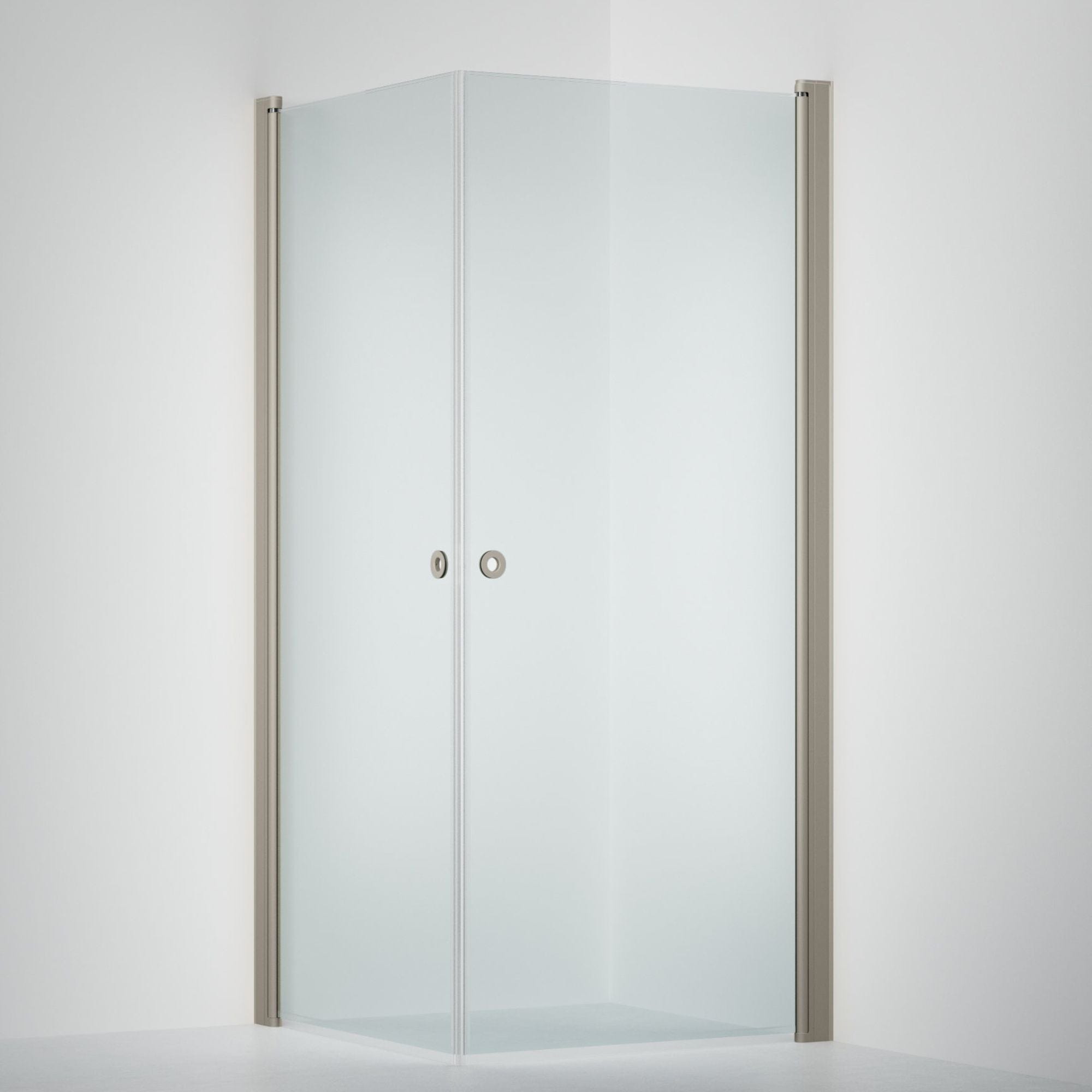 INR Dusjhjørne LINC ANGEL Klart Glass, Timeless Stone / 70x80cm / Klart glass INR Iconic Nordic Rooms Dusjhjørne INR-51202478