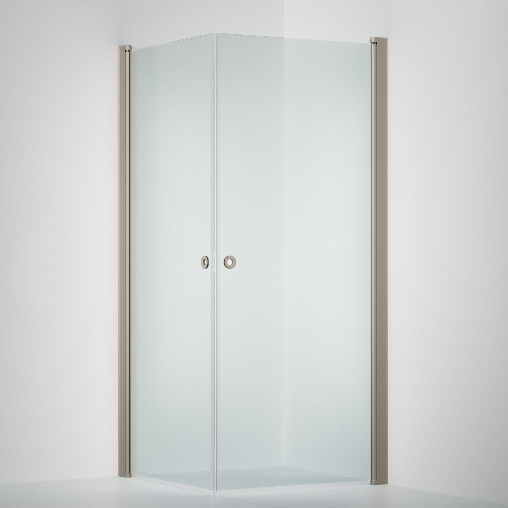 INR Dusjhjørne LINC ANGEL Klart Glass, Timeless Stone / 70x90cm / Klart glass INR Iconic Nordic Rooms Dusjhjørne INR-51202479