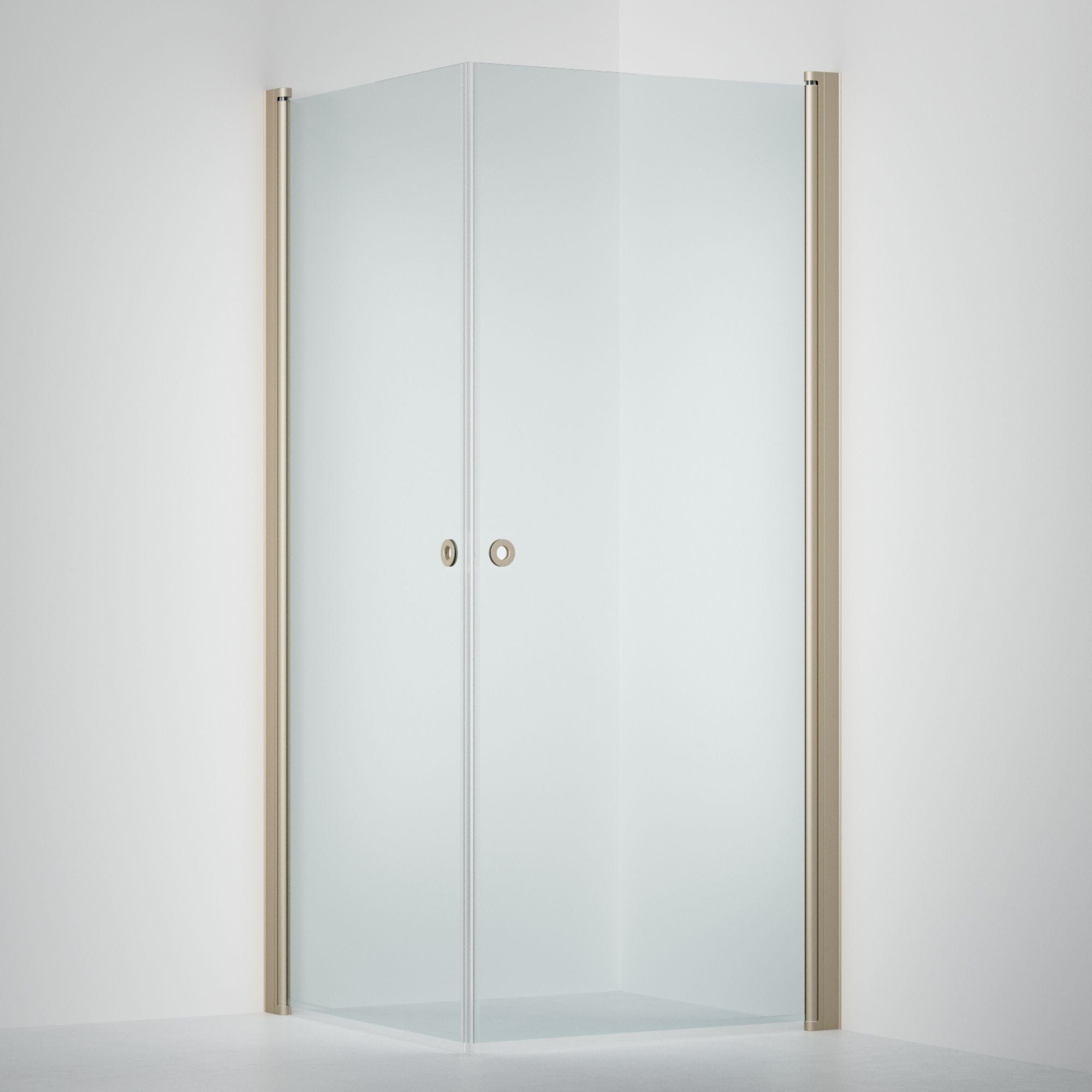 INR Dusjhjørne LINC ANGEL Måltilpasset Stone / Måltilpasset / Klart glass INR Iconic Nordic Rooms Dusjhjørne INR-51202400