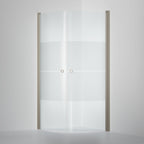 INR Dusjhjørne LINC NIAGARA Frostet / Streak Glass