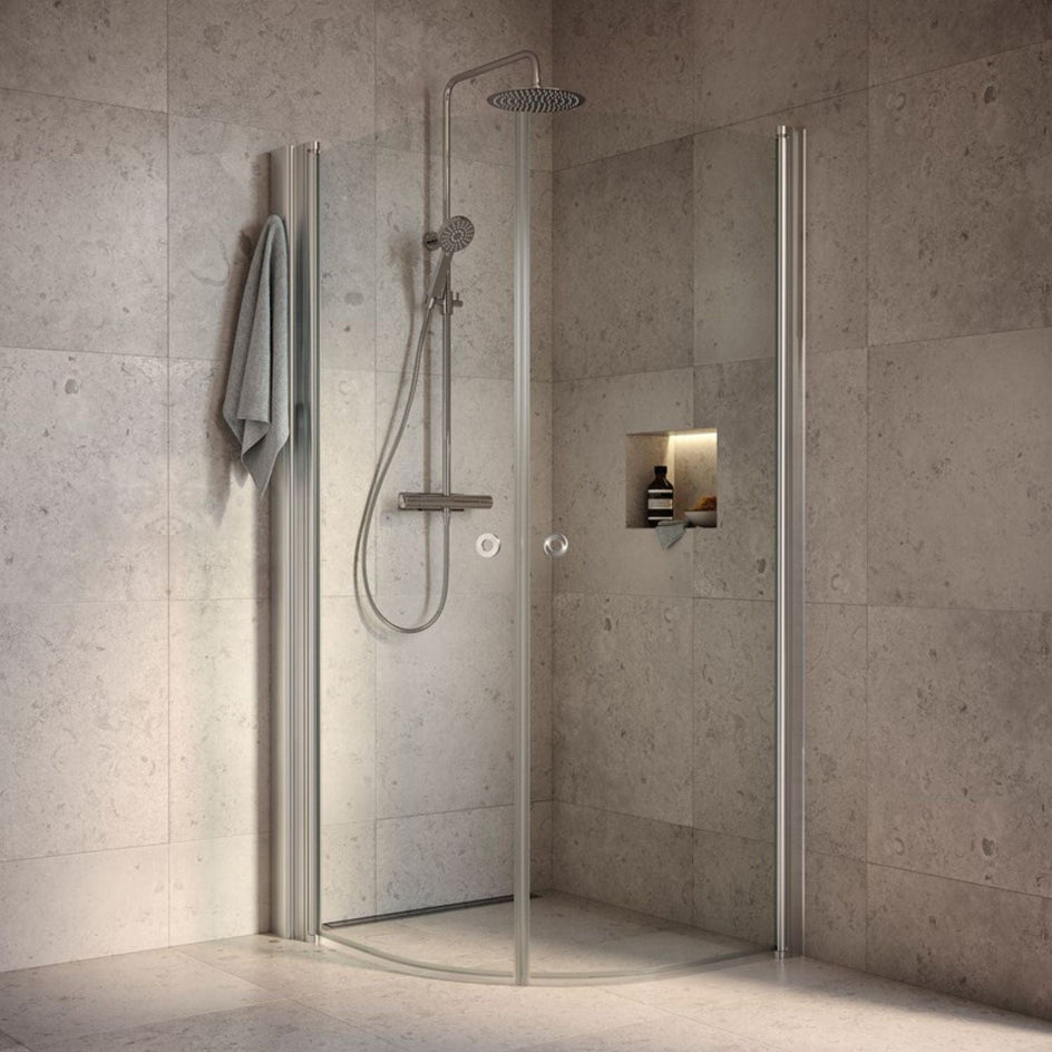 INR Dusjhjørne LINC NIAGARA Klart Glass,Timeless INR Iconic Nordic Rooms Dusjhjørne