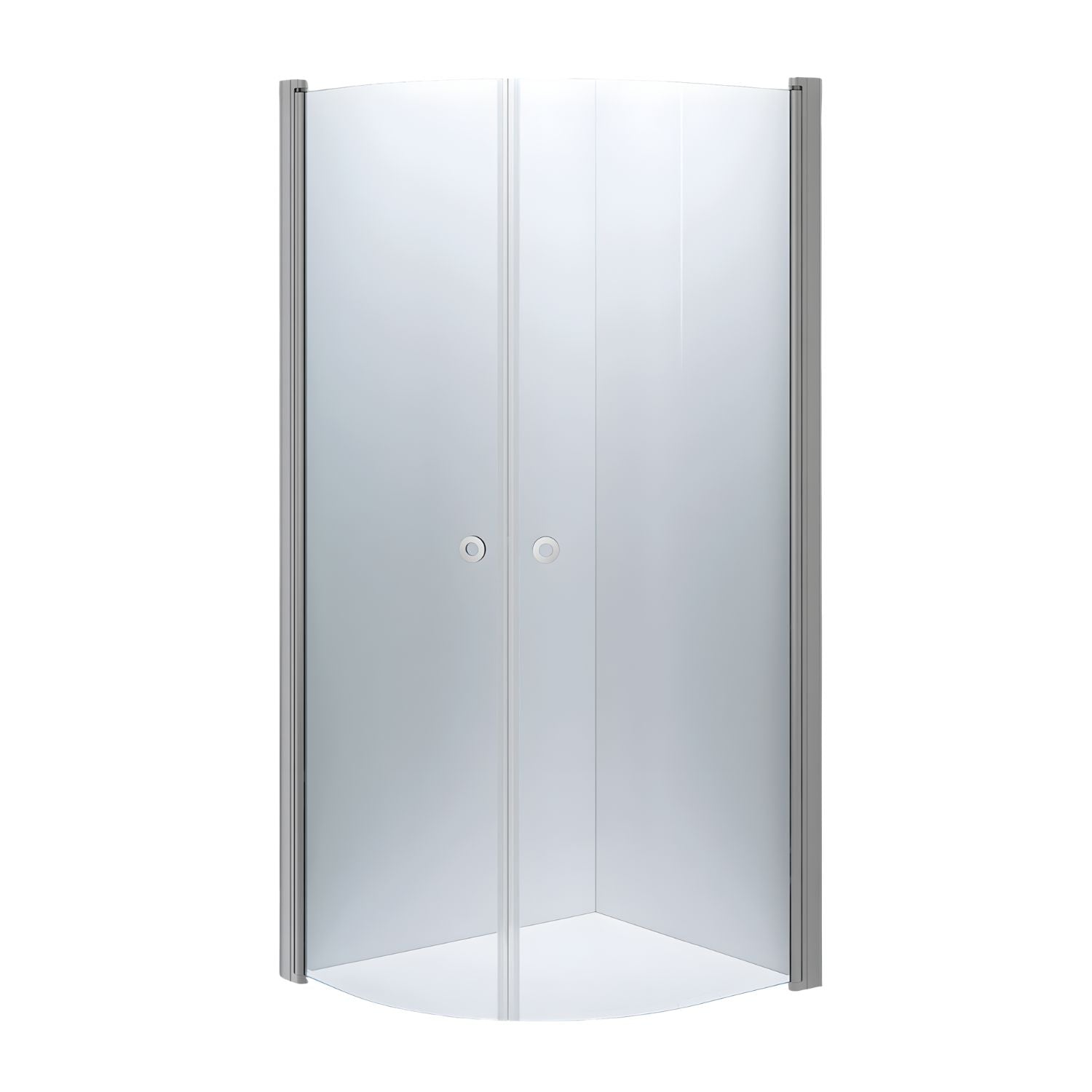 INR Dusjhjørne LINC NIAGARA Klart Glass,Timeless Matt aluminium / 80x90cm / Klart glass INR Iconic Nordic Rooms Dusjhjørne INR-56002989