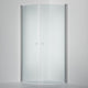 INR Dusjhjørne LINC NIAGARA Safetech glass Krom / 90x90cm / Safetech klart glass INR Iconic Nordic Rooms Dusjhjørne INR-56040399